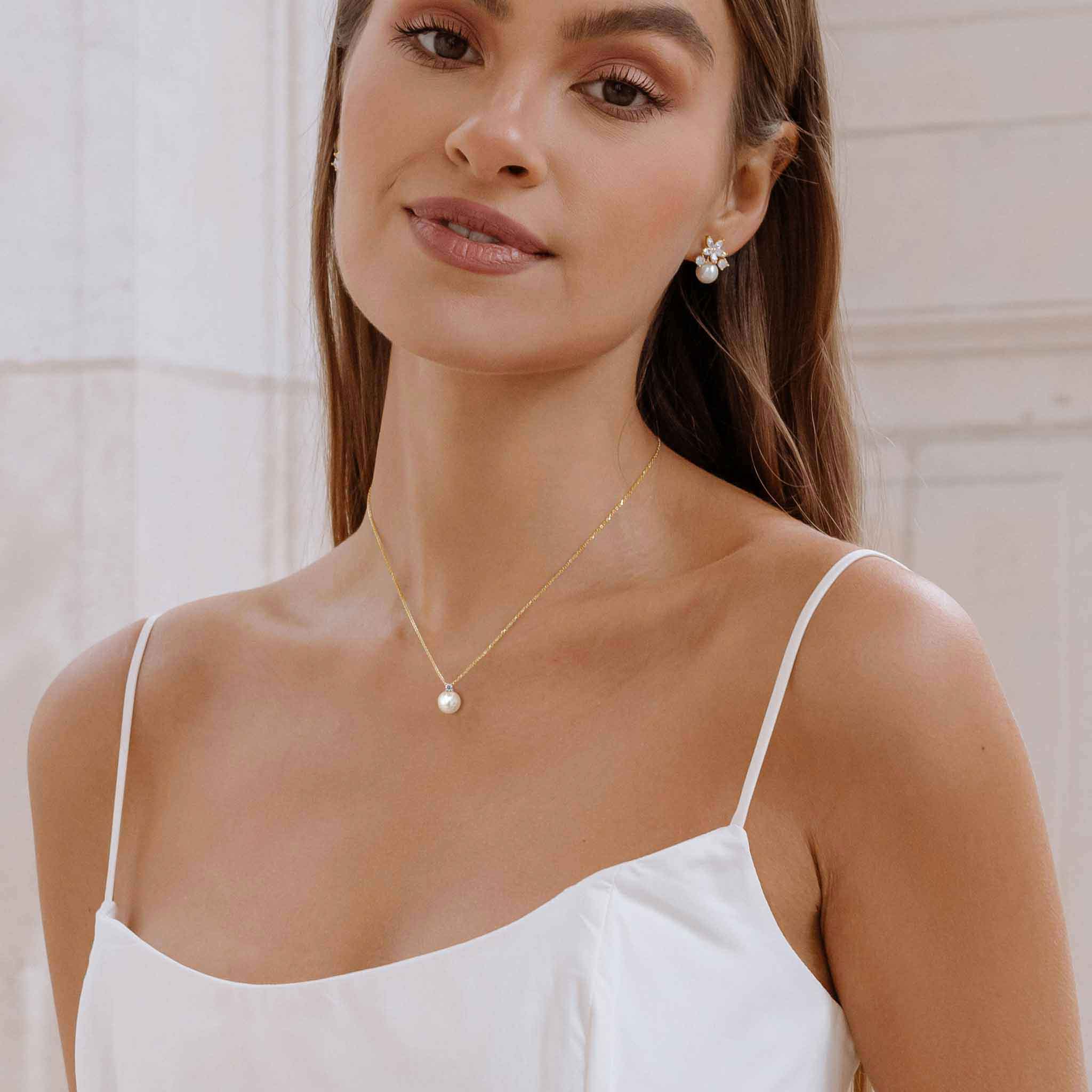 Ensemble Fleur Perla Gold