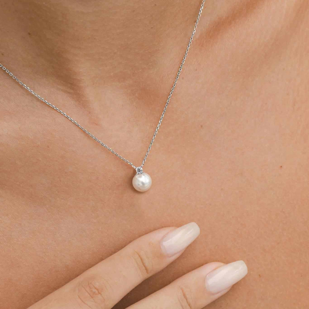 Ensemble Fleur Perla Silver
