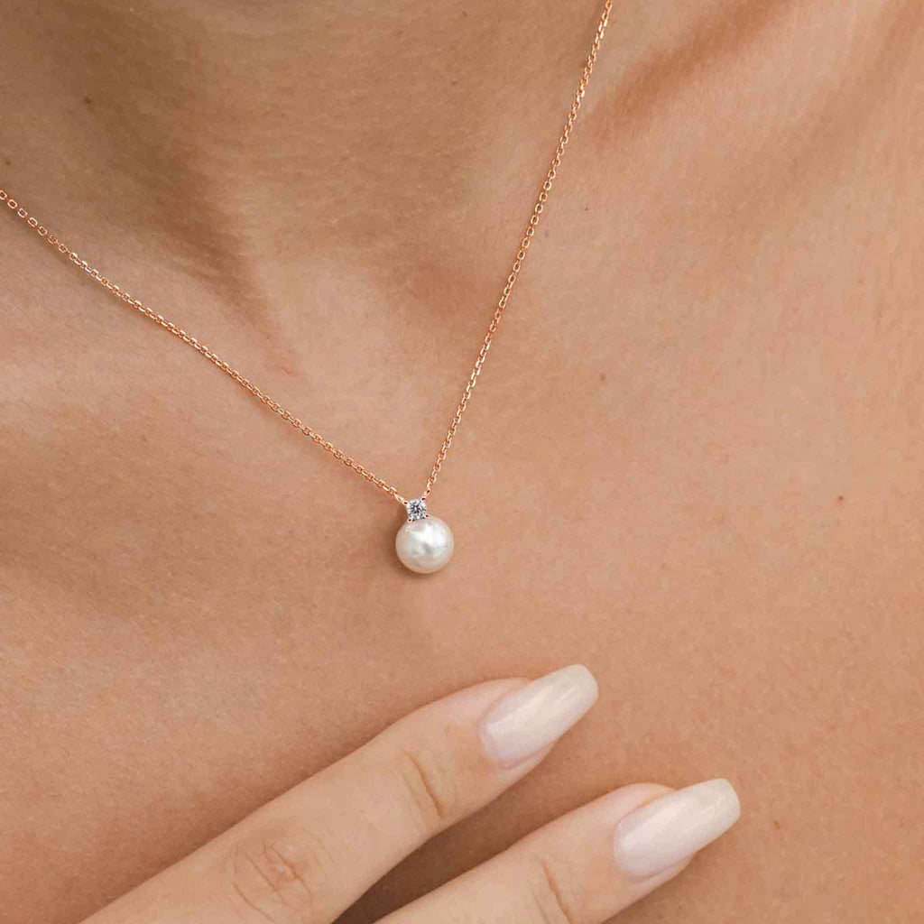 Ensemble Fleur Perla Or Rose