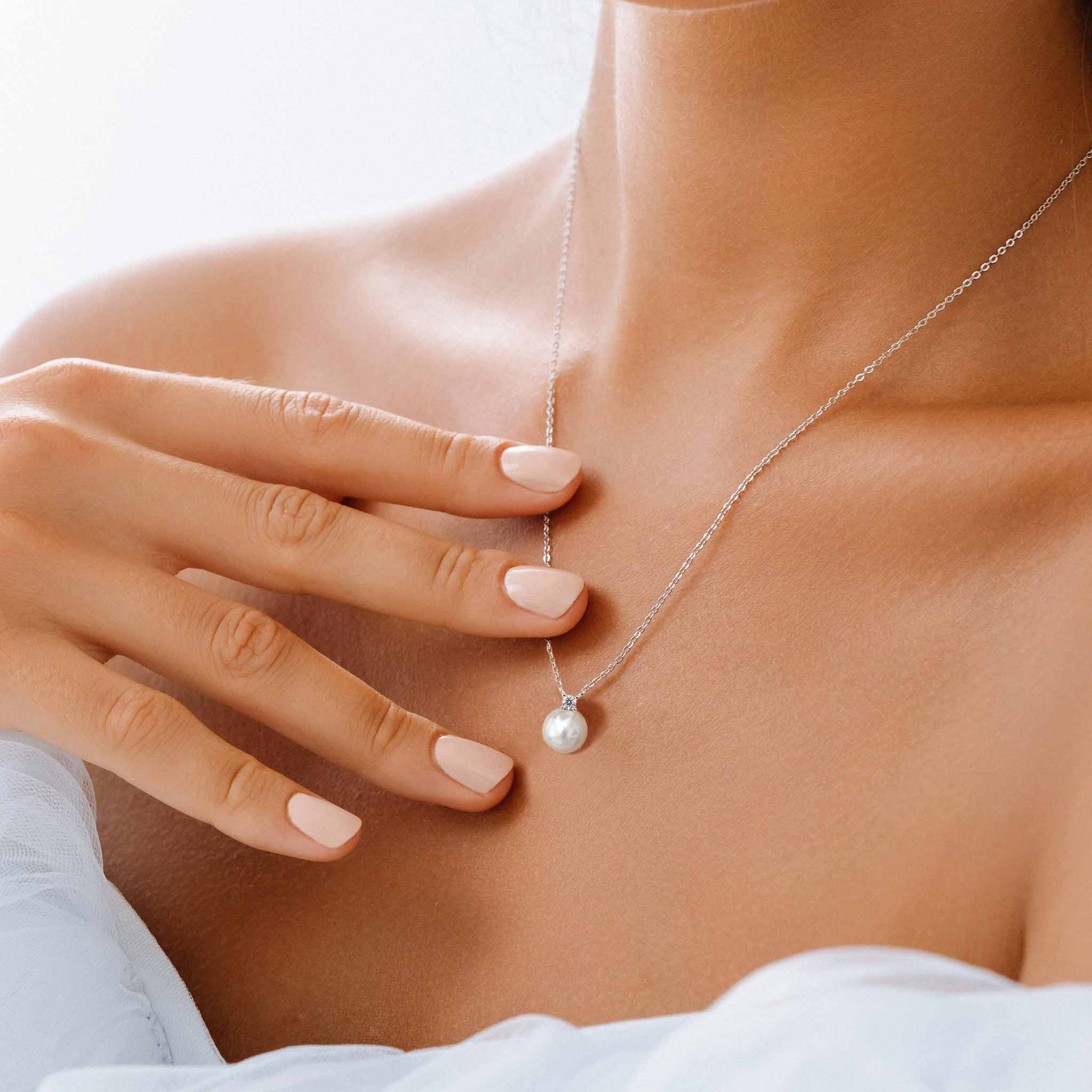 Ensemble Fleur Perla Silver